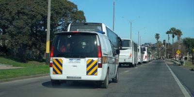 Trasladaron a 796 reclusas alojadas en la Unidad n.� 5 hacia un nuevo establecimiento en Punta de Rieles
