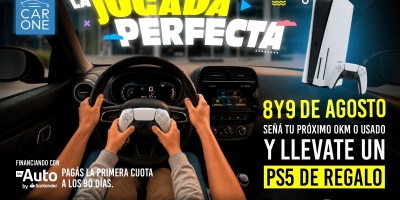 Car One celebra el D�a del Ni�o regalando una PlayStation 5 Digital con la se�a de un 0 km o usado