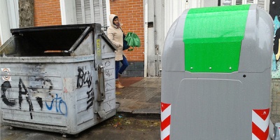 Un hurgador encontr� un cr�neo en un contenedor de basura en el Cord�n