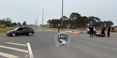 Falleci� una mujer en un siniestro de tr�nsito en Ruta Interbalnearia y Avenida P�rez Butler en Canelones