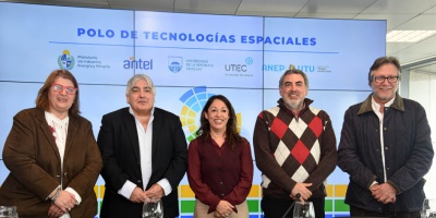 El Ministerio de Industria, ANTEL, UTU, UTEC y Udelar firmaron un convenio para la creaci�n, implementaci�n y desarrollo del Polo de Tecnolog�as Espaciales