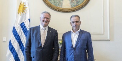 Yamand� Orsi se reuni� con el secretario general de la Organizaci�n para la Cooperaci�n y el Desarrollo Econ�mico, Mathias Cormann