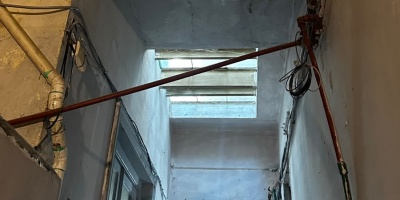 La Defensor�a de Vecinas y Vecinos de Montevideo denuncia la situaci�n insalubre y de riesgo estructural de 18 apartamentos construidos de forma irregular