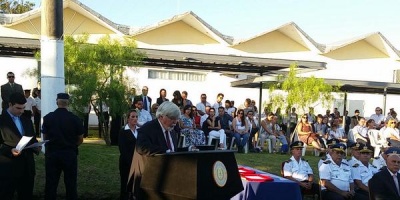 Bonomi ratific� compromiso de reducir en 30 % las rapi�as