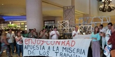 Enjoy Conrad contundente: "No" a propuesta de reintegro de los trabajadores