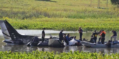 Intendenta de Maldonado dijo que el avi�n explot� en el aire y luego cay�
