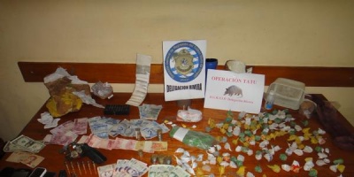 Operativos anti droga en Montevideo y Rivera; Cuatro detenidos y un s�lo procesado