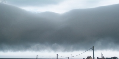 Da�os en viviendas y ca�da de �rboles tras breve tormenta en Rocha