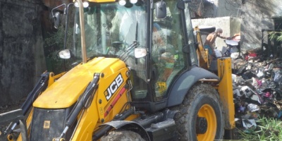 IM realiz� operativo de limpieza de basural en Municipio A