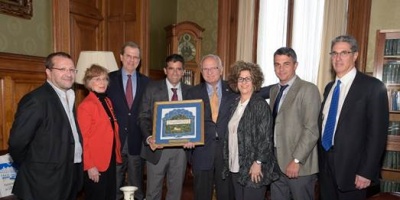 Sendic recibi� a delegaci�n del Comit� Jud�o Americano en el Parlamento