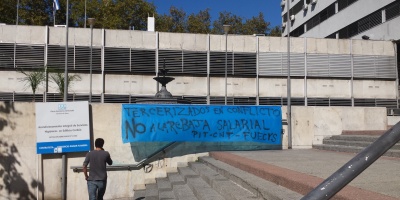 Trabajadores tercerizados de OSE paralizaron actividades en Zona Metropolitana