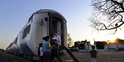 Una mujer de 70 a�os falleci� al ser golpeada por un tren en Canelones