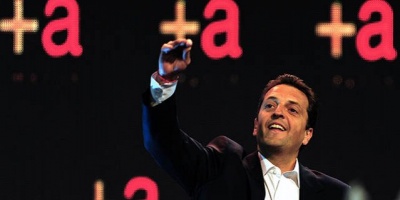 Massa lanza su precandidatura presidencial con un acto en V�lez 