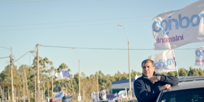 Rodrigo Bl�s culmin� su campa�a en Maldonado con promesas de gobernabilidad