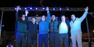 Larra�aga particip� del acto de cierre en Paysand�