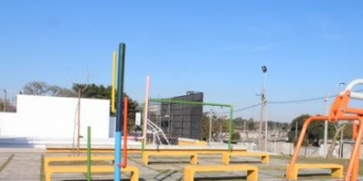 Inauguran obras de reacondicionamiento en Plaza Marconi