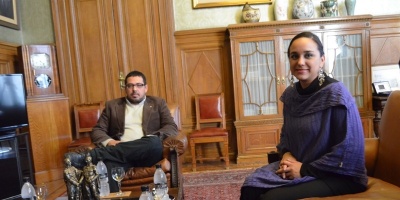 Delegaci�n parlamentaria de Ecuador se reuni� con presidente de Diputados