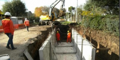 IM inaugura obras de saneamiento en barrio Lezica