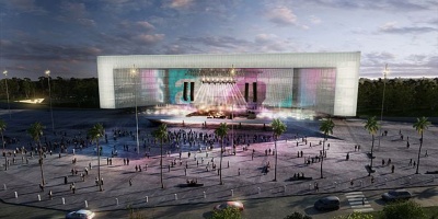 Presidencia orden� suspender la construcci�n del Antel Arena