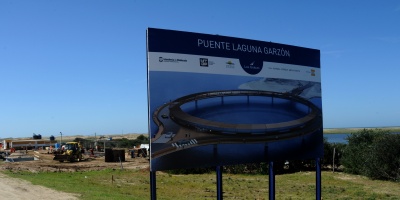 Inauguraci�n del puente de la Laguna Garz�n ya tiene fecha