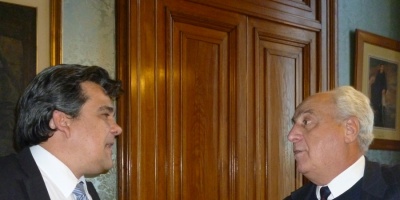 Camy ofreci� a Rossi apoyo y respaldo de Alianza para gobiernos departamentales y reparaci�n de rutas