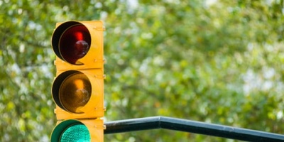 Inauguran nuevos sem�foros en Bulevar Artigas y Pedernal