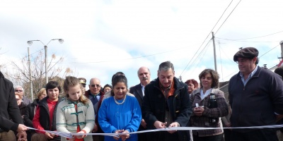 Enciso inaugur� obra con inversi�n de 45 millones de pesos