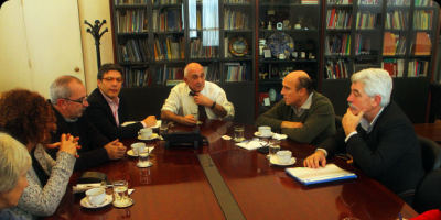 Mart�nez se reuni� con el rector de la Universidad luego del pedido de m�s presupuesto