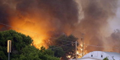 Muere ni�a durante incendio en San Carlos