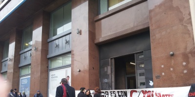 Paro en escuelas de Montevideo y liceos de todo el pas; Codicen ocupado por funcionarios