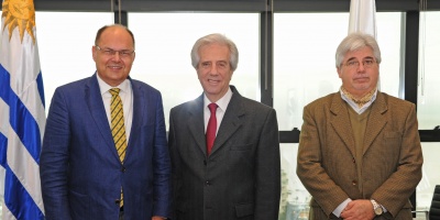 Vzquez se entrevist con el ministro alemn de Alimentacin y Cultura