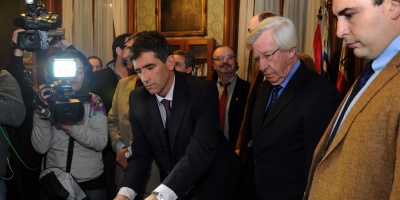 Gobierno present presupuesto al Parlamento y Astori descart mensajes complementarios