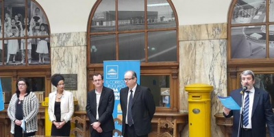 Fernando Saralegui asumi como director del Correo por la oposicin