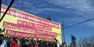 Acto PIT-CNT expres� "contundente rechazo" a las pautas salariales del Gobierno