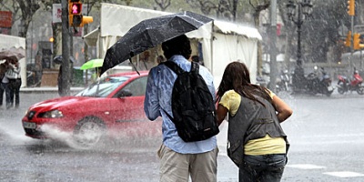 Seis departamentos con advertencia color amarilla por tormentas intensas y lluvias abundantes