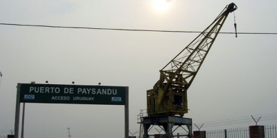 Puerto de Paysand aument 15 % las carga a granel durante 2015