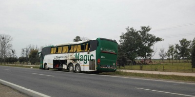 mnibus con uruguayos se accident en Tucumn