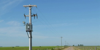 UTE ejecut 604 Km de red de electrificacin rural en 2015