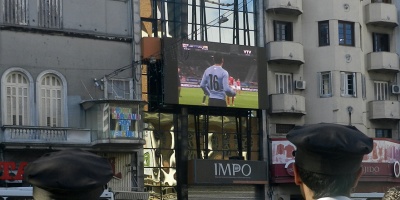 Posible desvo por transmisin de Uruguay en pantalla del IMPO