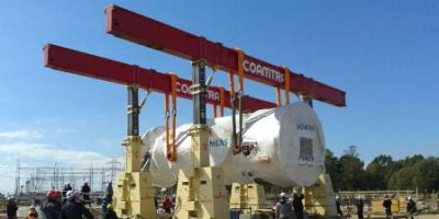 UTE traslada equipos desde el Puerto de Montevideo a Punta del Tigre