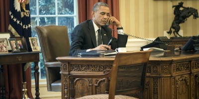 Obama promete continuar con los ataques a�reos en Irak "si es necesario"