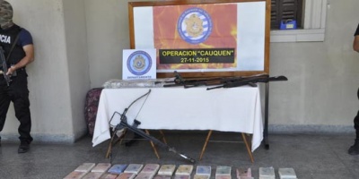 "Operativo Cauque": 66 Kg de cocana incautada y diez personas a la crcel