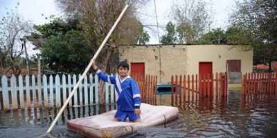 Lluvias agravan inundacin y sern 1.500 los afectados