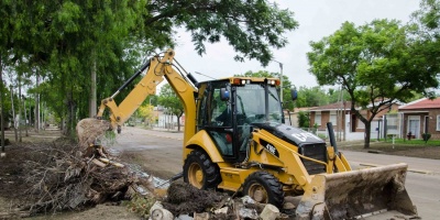 Salto: Comenz la limpieza de calles y relevamiento de casas afectadas por la inundacin