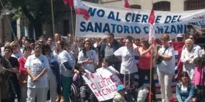 Trabajadores del Sanatorio Canzani present�n propuesta de sustentabilidad y viabilidad 