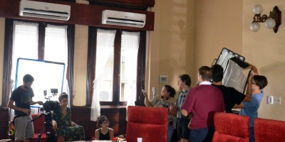 Productores de cine y actores argentinos se encuentran en Paysand�