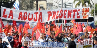 El PIT-CNT realiza un paro parcial este mircoles