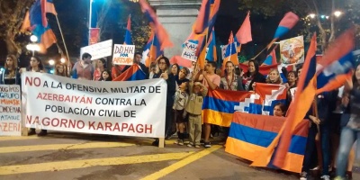 La Colectividad Armenia del Uruguay repudió los crímenes cometidos por Azerbaiyán en Nagorno Karabagh
