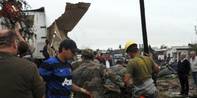 Cinco son las vctimas por el tornado en Dolores