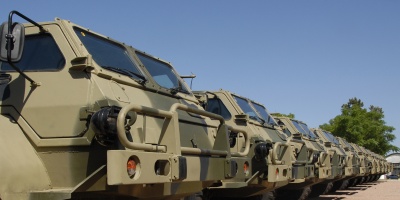 Ejercito Nacional envi� un cami�n puente tijera al km 314 de ruta 9